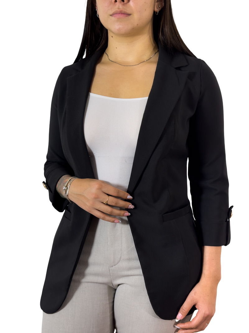 Blazer Mujer Corte Premium